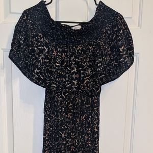 Altar'd state off shoulder dress